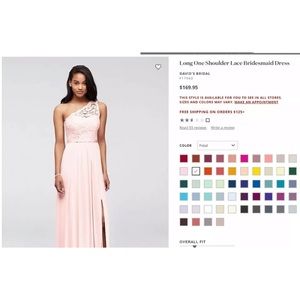 Long One-Shoulder Bridesmaid Dress